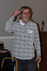 Lion Craig making announcements.