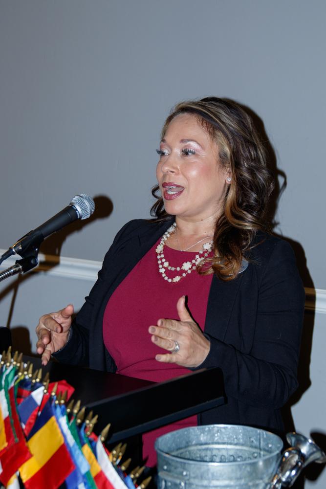 Our guest speeker, Maranda Chavarria