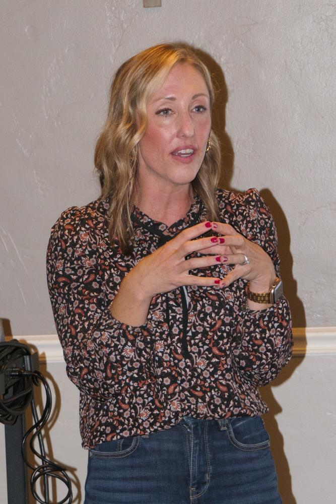 Shelly Bowman, our Program today. 