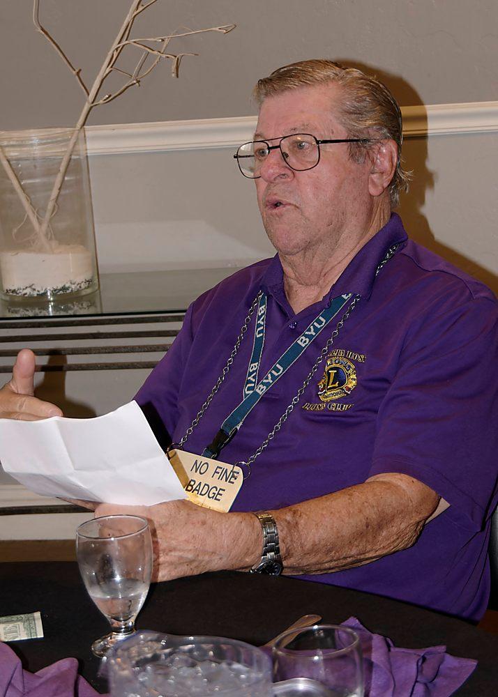 Lion Dee going over trivia today. 