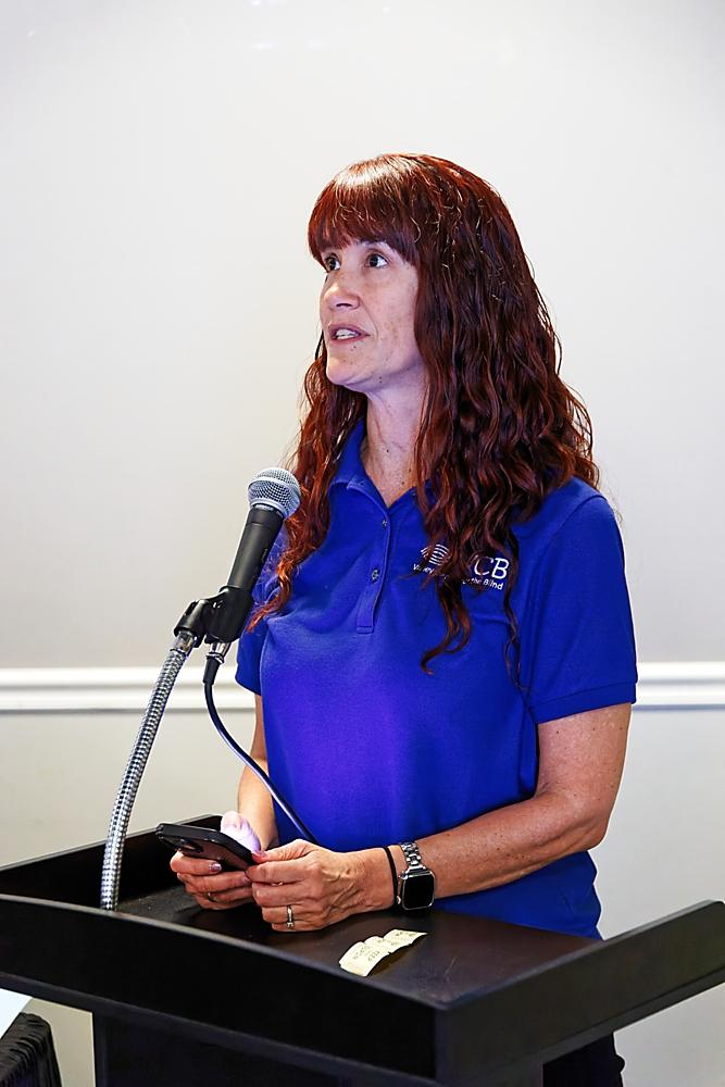 Jill from Valley Center for the Blind